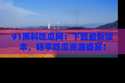 91黑料吃瓜网:下载最新版本,畅享吃瓜资源盛宴!