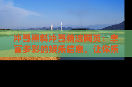 冲哥黑料冲哥精选网页：丰富多彩的娱乐信息，让你乐不停息