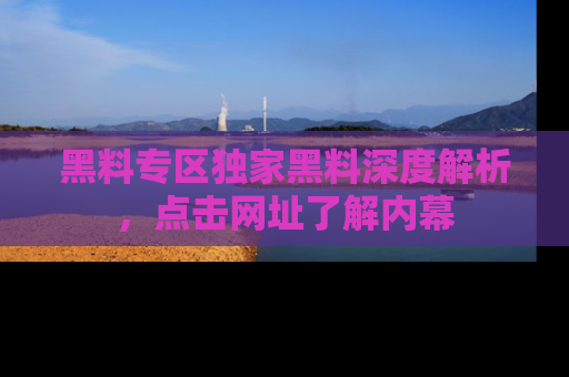 黑料专区独家黑料深度解析，点击网址了解内幕