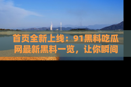 首页全新上线:91黑料吃瓜网最新黑料一览,让你瞬间掌握