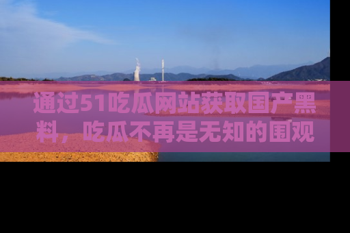 通过51吃瓜网站获取国产黑料，吃瓜不再是无知的围观者