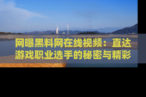 网曝黑料网在线视频:直达游戏职业选手的秘密与精彩动漫片段!